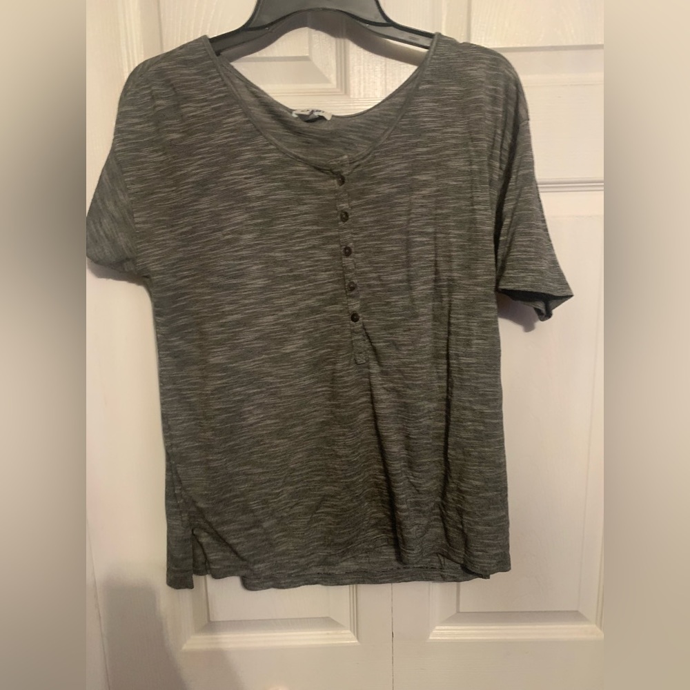 Gray shirt